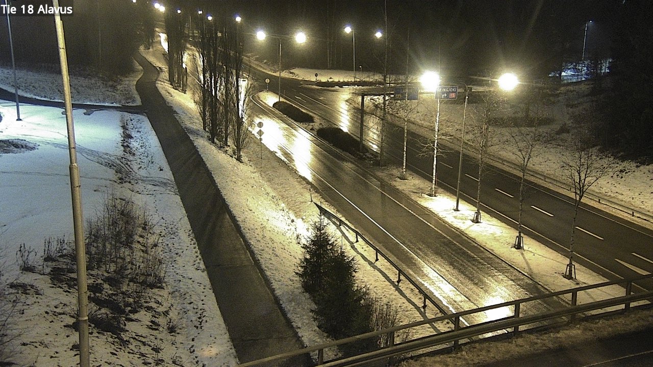 Weather Camera Image Road 18 Alavus, Alavus, Etelä-Pohjanmaa
