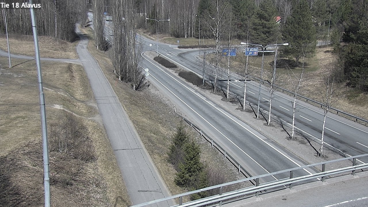 Weather Camera Image Road 18 Alavus, Alavus, Etelä-Pohjanmaa