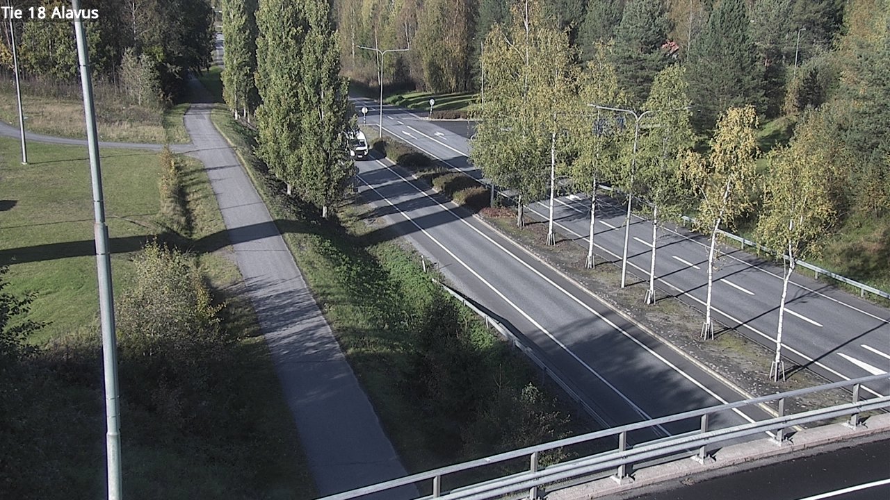 Weather Camera Image Väg 18 Alavo, Alavus, Etelä-Pohjanmaa