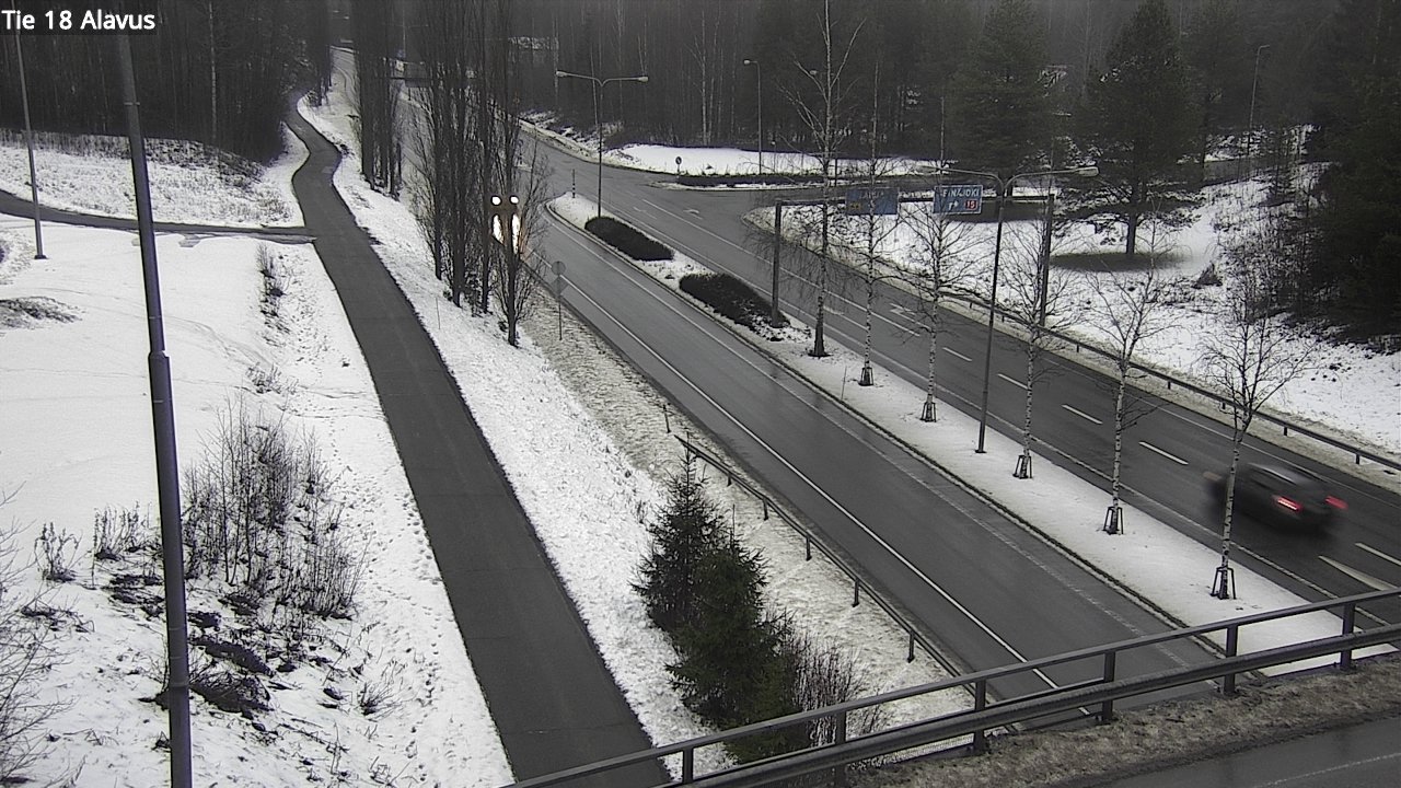 Weather Camera Image Road 18 Alavus, Alavus, Etelä-Pohjanmaa