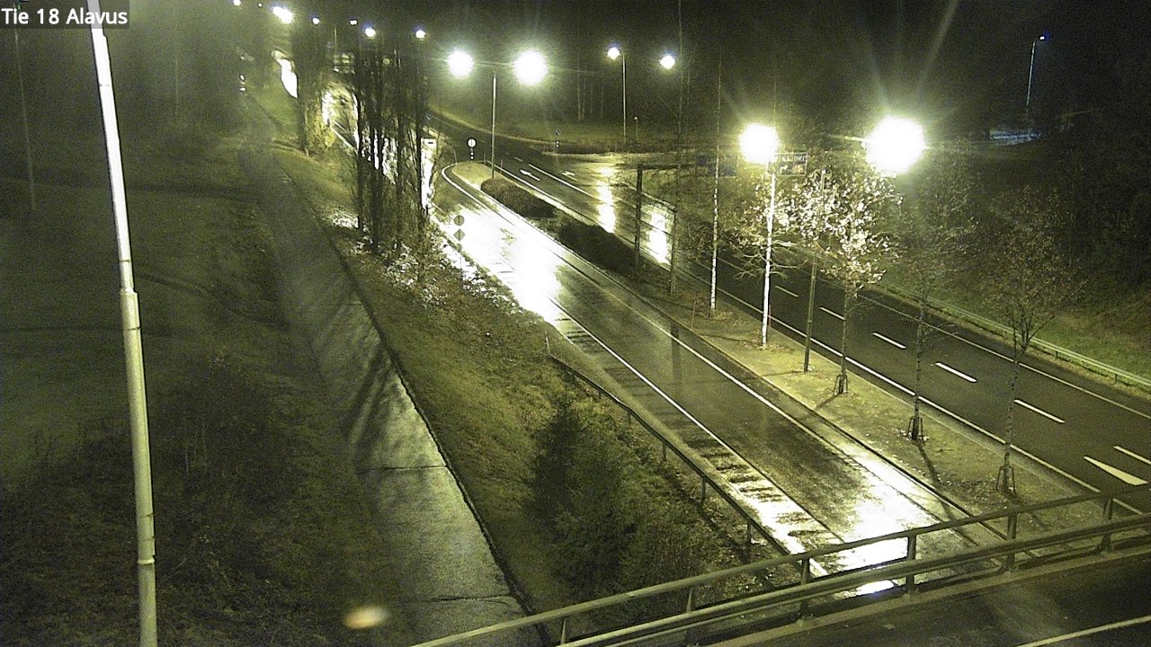 Weather Camera Image Väg 18 Alavo, Alavus, Etelä-Pohjanmaa