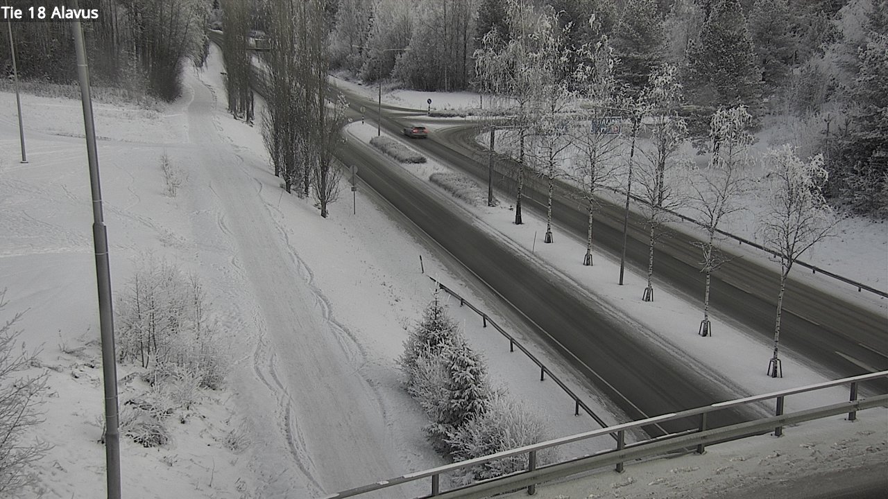 Weather Camera Image Väg 18 Alavo, Alavus, Etelä-Pohjanmaa