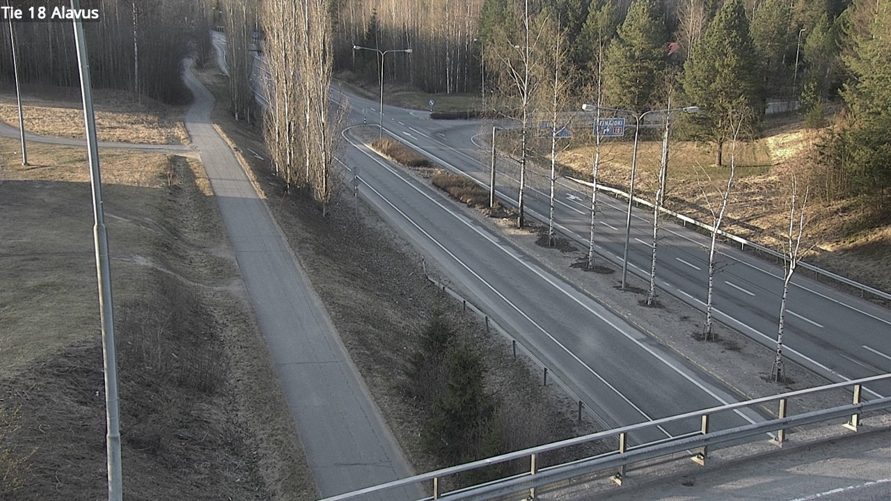 Weather Camera Image Road 18 Alavus, Alavus, Etelä-Pohjanmaa