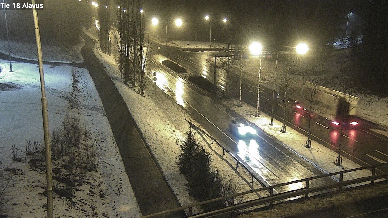 Weather Camera Image Road 18 Alavus, Alavus, Etelä-Pohjanmaa