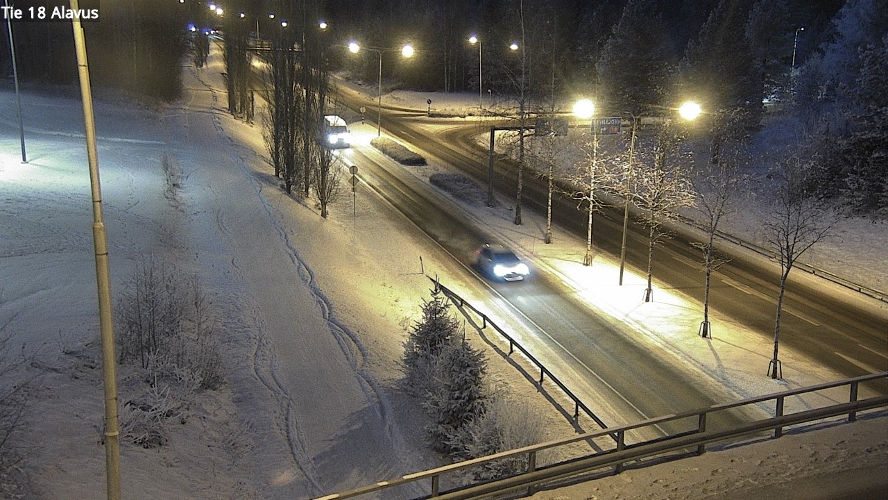 Weather Camera Image Väg 18 Alavo, Alavus, Etelä-Pohjanmaa