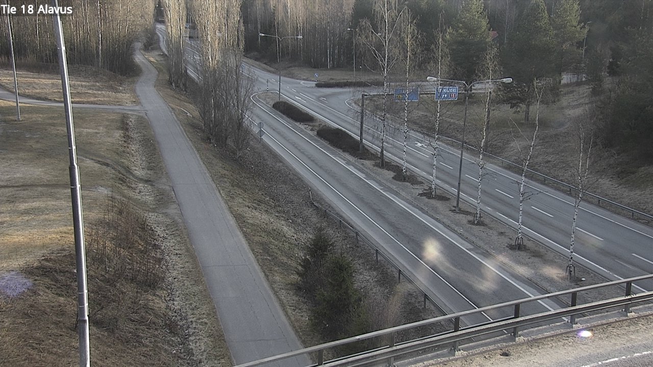 Weather Camera Image Road 18 Alavus, Alavus, Etelä-Pohjanmaa