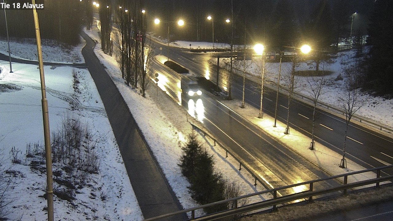 Weather Camera Image Road 18 Alavus, Alavus, Etelä-Pohjanmaa