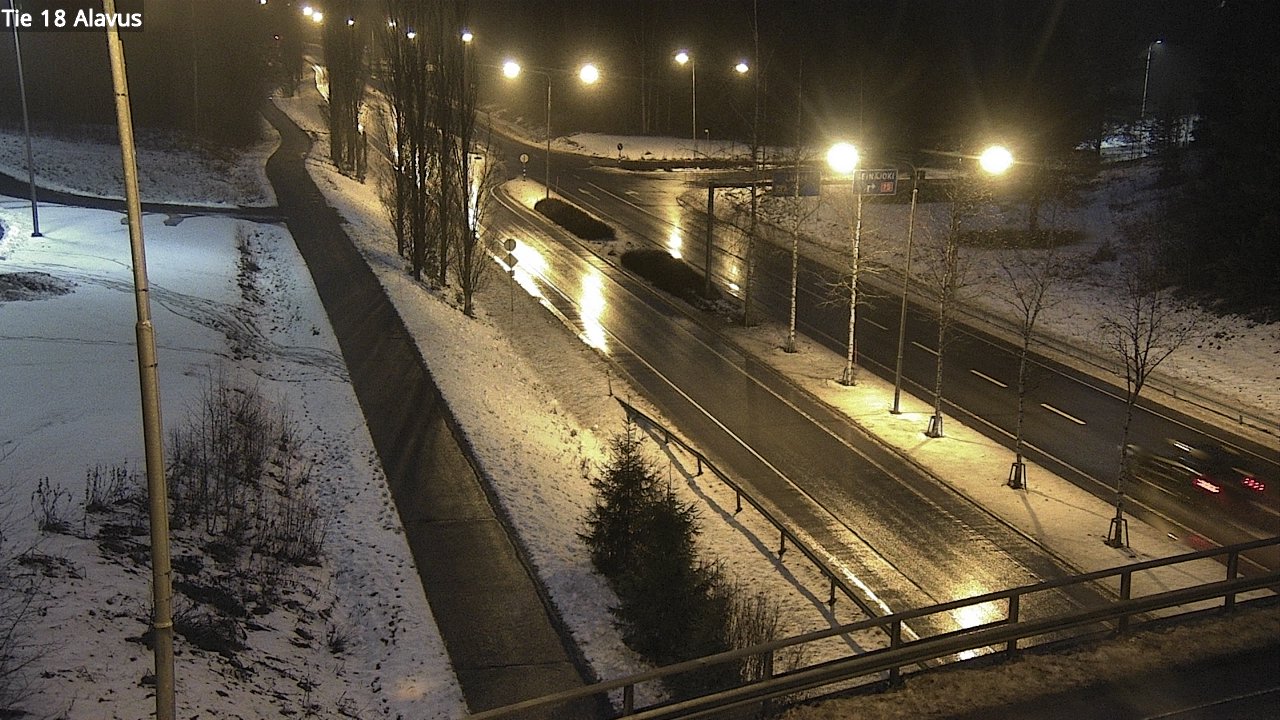 Weather Camera Image Road 18 Alavus, Alavus, Etelä-Pohjanmaa