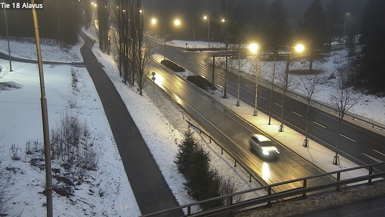 Weather Camera Image Road 18 Alavus, Alavus, Etelä-Pohjanmaa