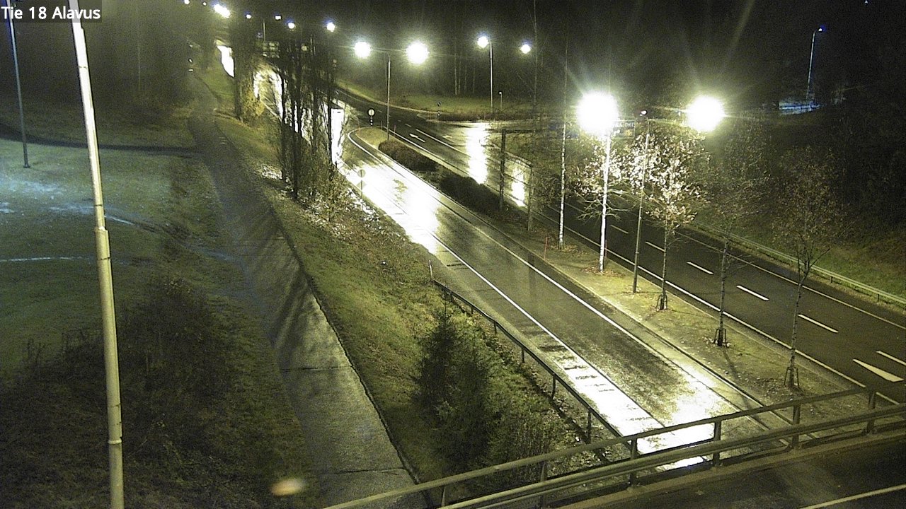 Weather Camera Image Väg 18 Alavo, Alavus, Etelä-Pohjanmaa
