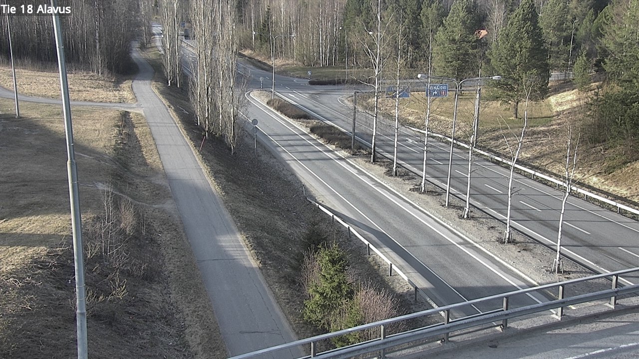 Weather Camera Image Road 18 Alavus, Alavus, Etelä-Pohjanmaa