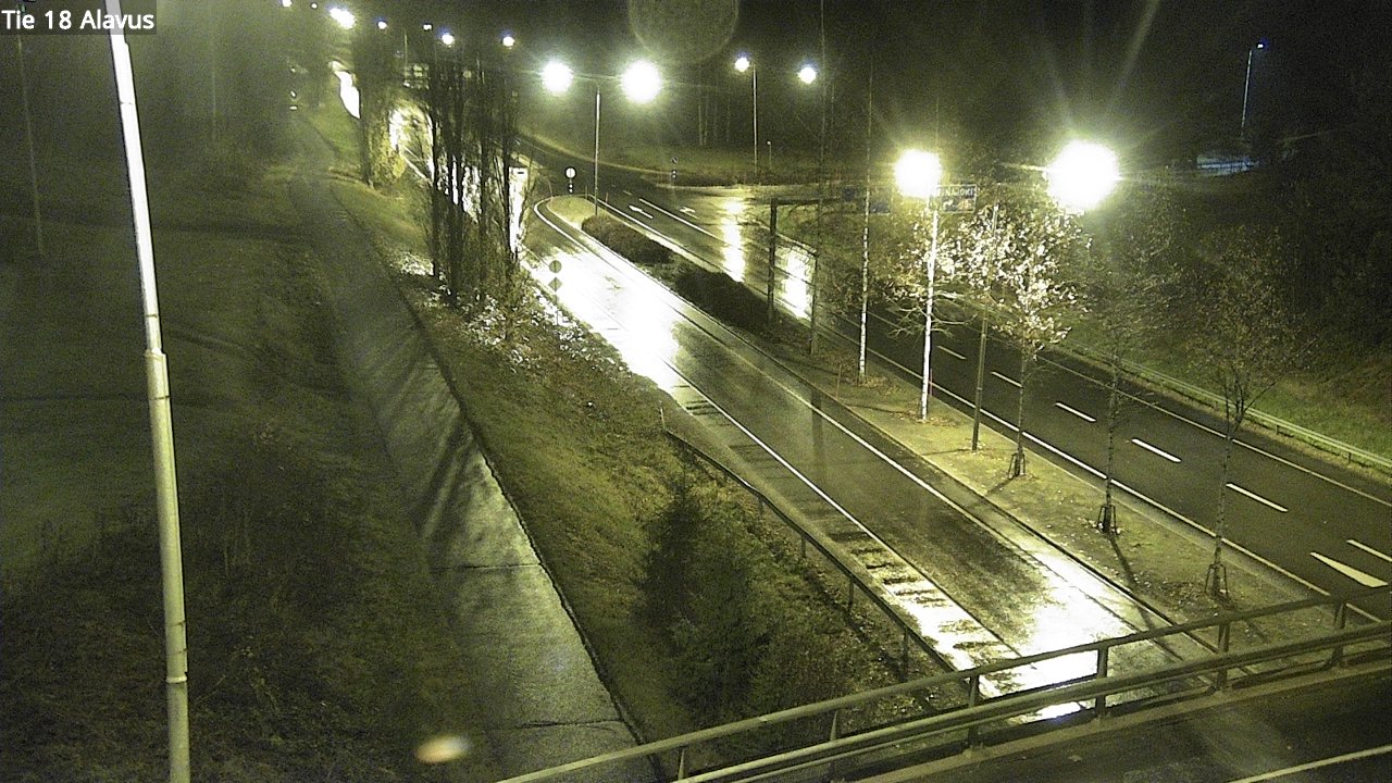 Weather Camera Image Väg 18 Alavo, Alavus, Etelä-Pohjanmaa