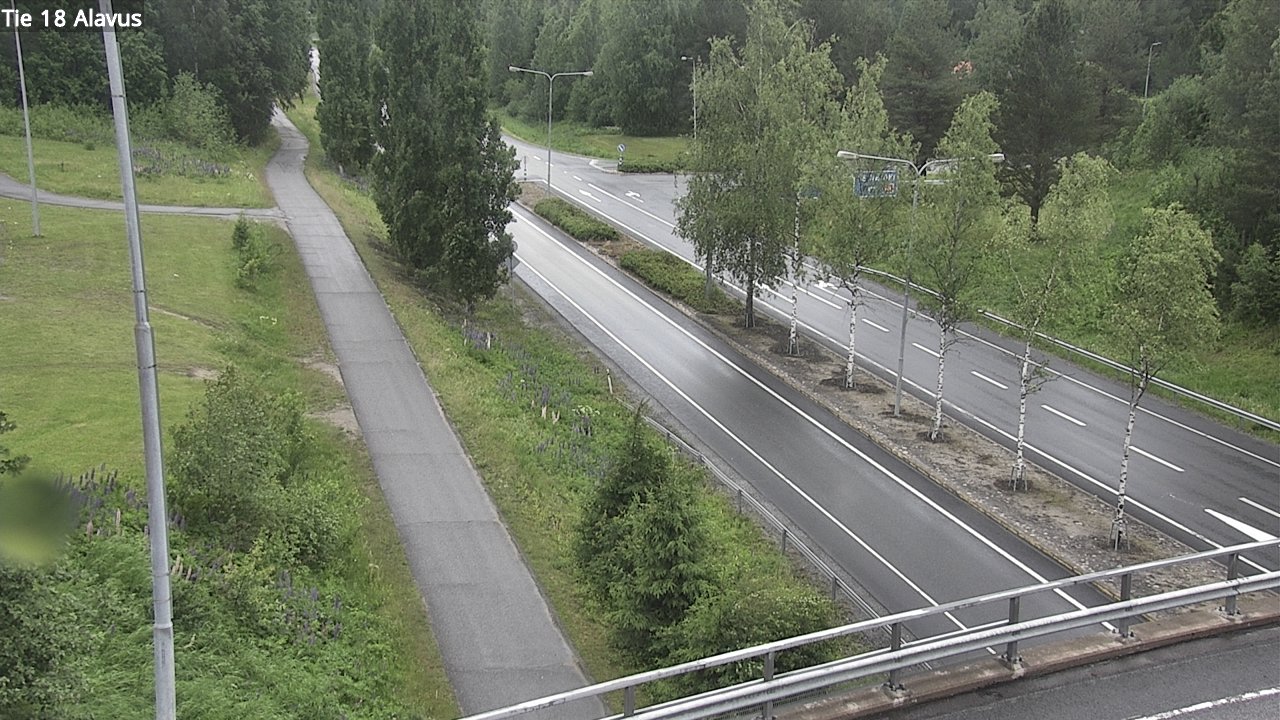 Weather Camera Image Road 18 Alavus, Alavus, Etelä-Pohjanmaa