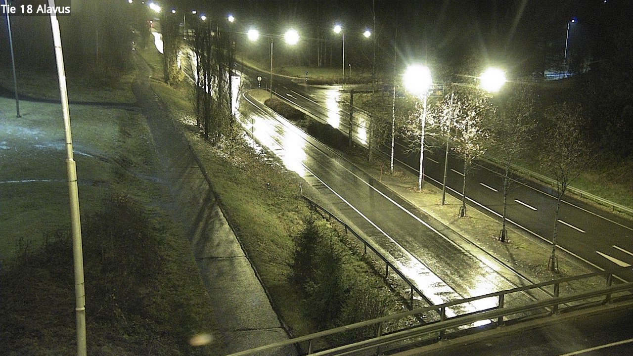 Weather Camera Image Väg 18 Alavo, Alavus, Etelä-Pohjanmaa