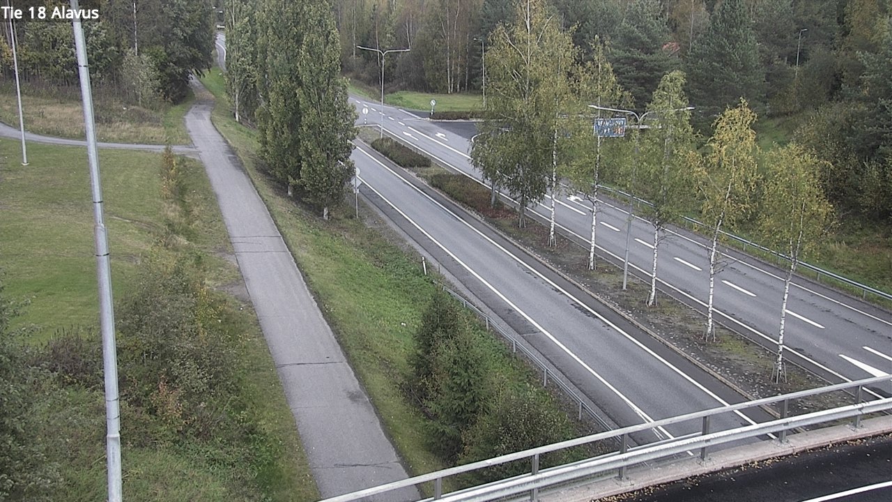 Weather Camera Image Road 18 Alavus, Alavus, Etelä-Pohjanmaa