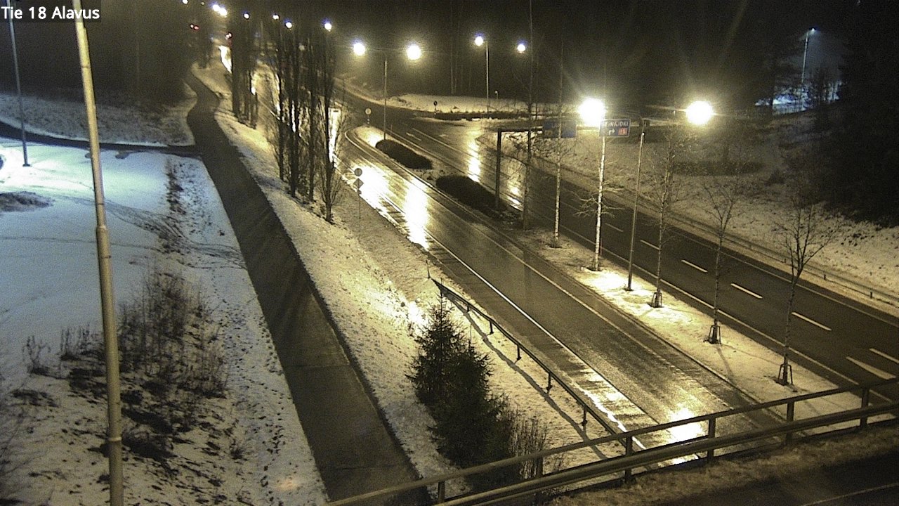 Weather Camera Image Road 18 Alavus, Alavus, Etelä-Pohjanmaa