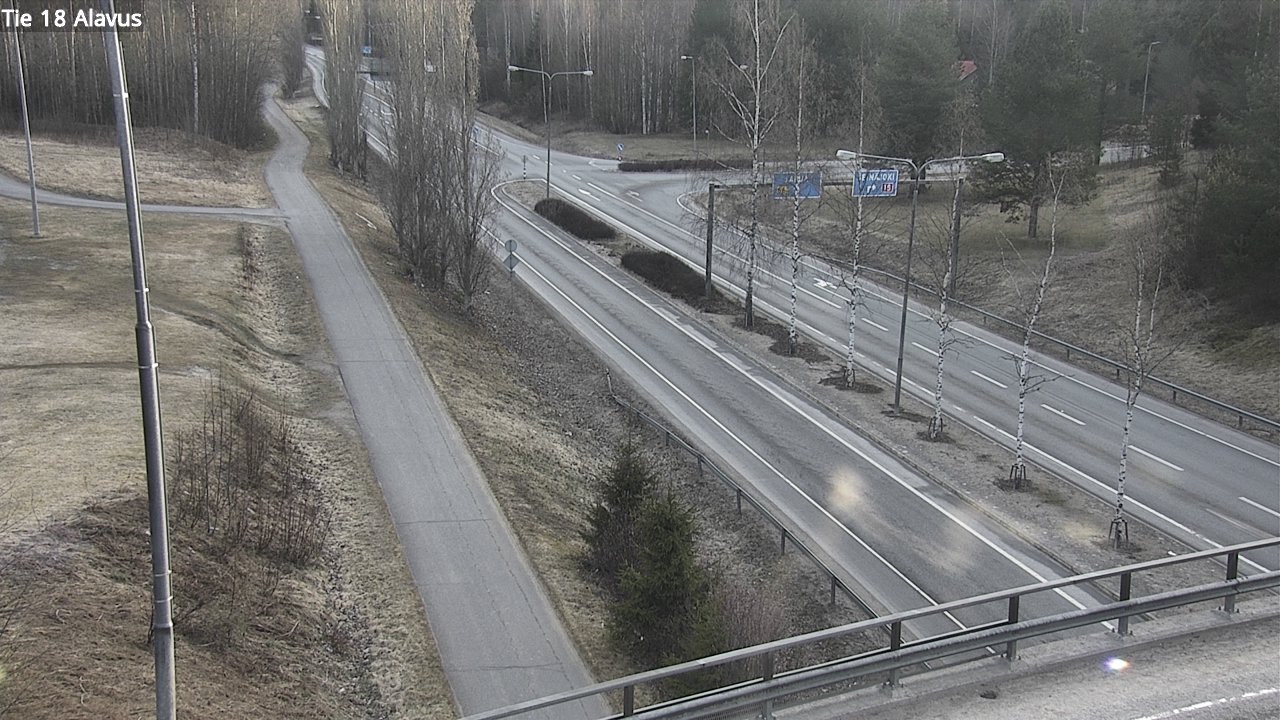 Weather Camera Image Road 18 Alavus, Alavus, Etelä-Pohjanmaa