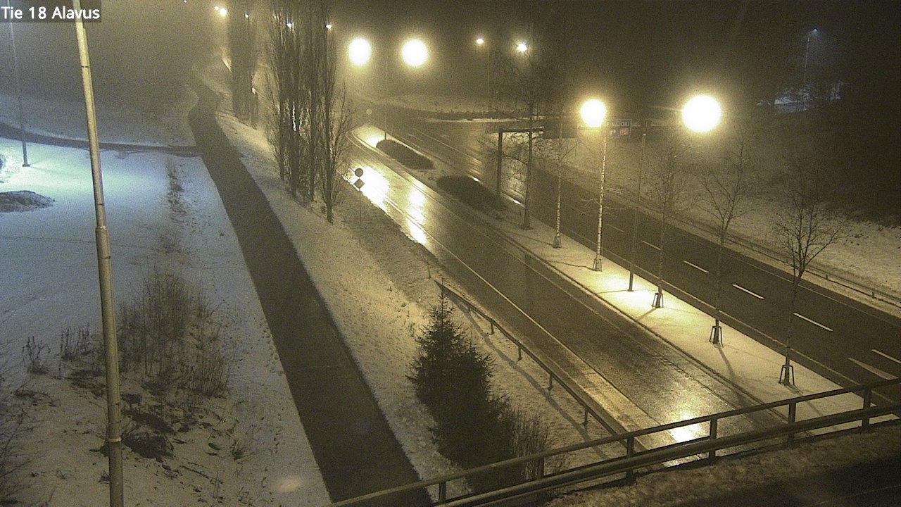 Weather Camera Image Road 18 Alavus, Alavus, Etelä-Pohjanmaa