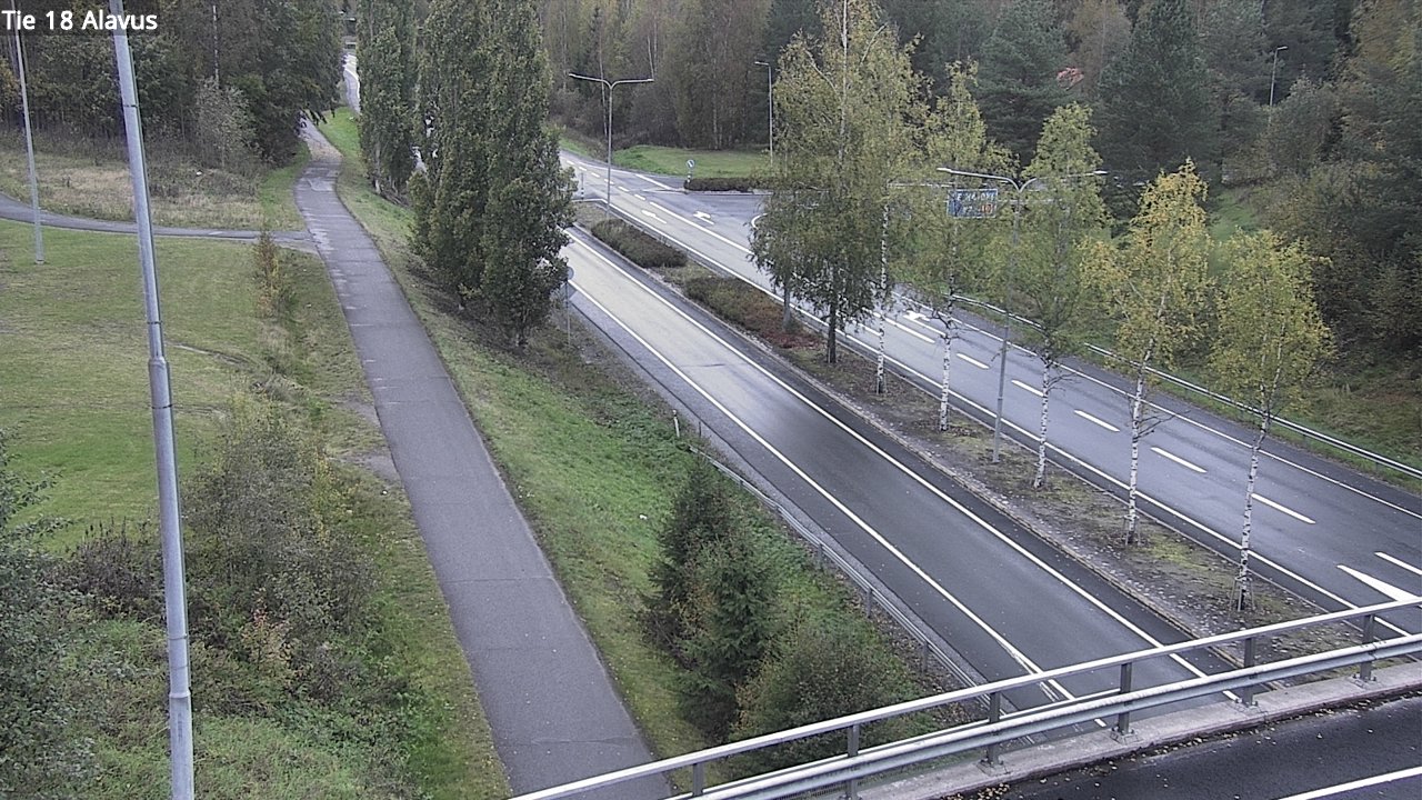 Weather Camera Image Road 18 Alavus, Alavus, Etelä-Pohjanmaa