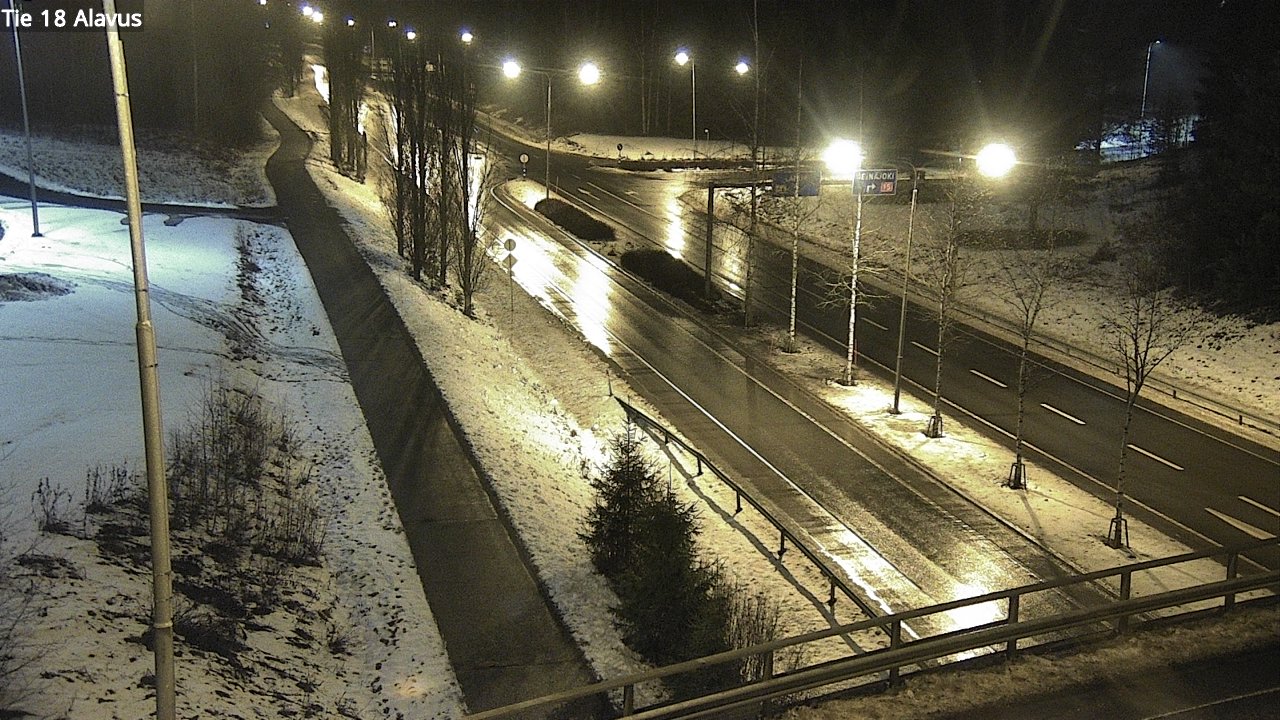 Weather Camera Image Road 18 Alavus, Alavus, Etelä-Pohjanmaa
