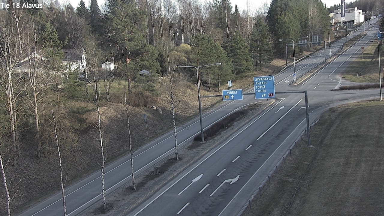 Kelikamerat Kuva Tie 18 Alavus, Alavus, Etelä-Pohjanmaa