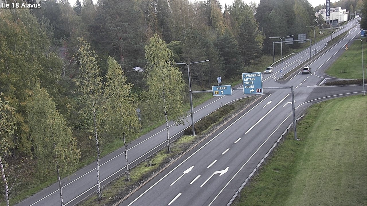 Kelikamerat Kuva Tie 18 Alavus, Alavus, Etelä-Pohjanmaa