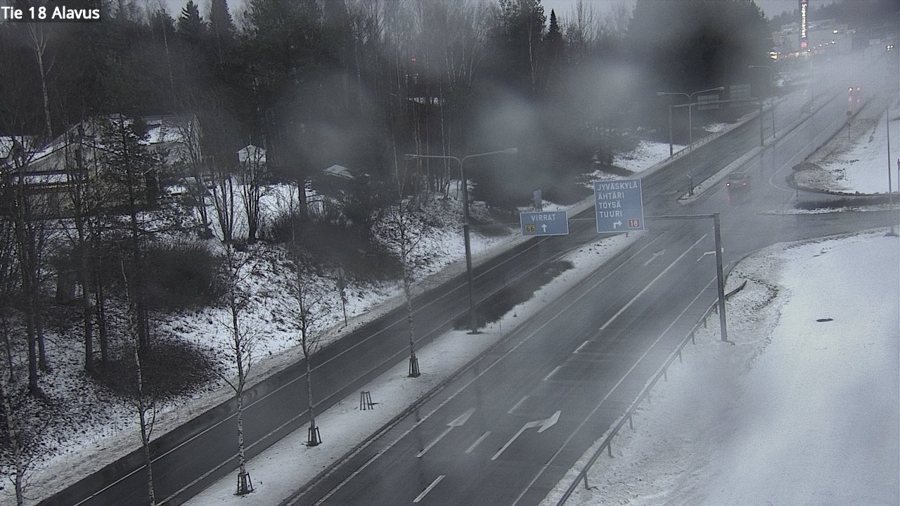 Weather Camera Image Road 18 Alavus, Alavus, Etelä-Pohjanmaa