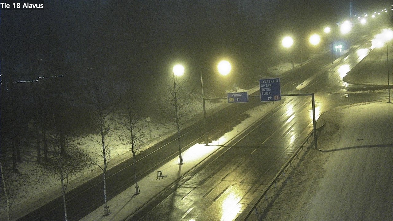 Weather Camera Image Road 18 Alavus, Alavus, Etelä-Pohjanmaa
