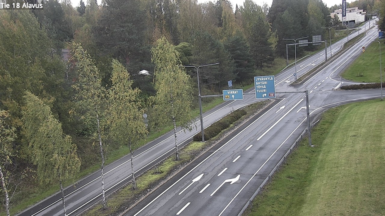Weather Camera Image Road 18 Alavus, Alavus, Etelä-Pohjanmaa