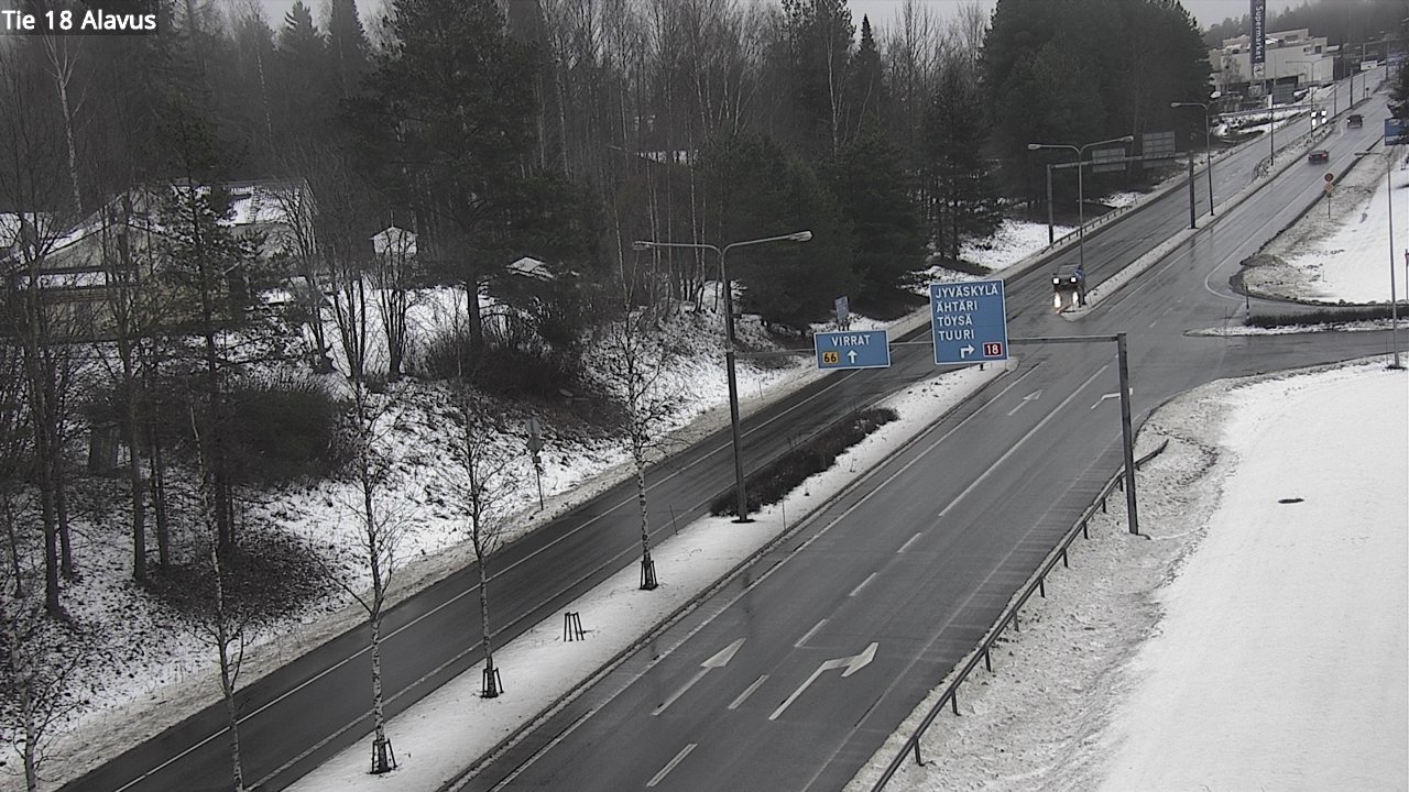 Weather Camera Image Road 18 Alavus, Alavus, Etelä-Pohjanmaa
