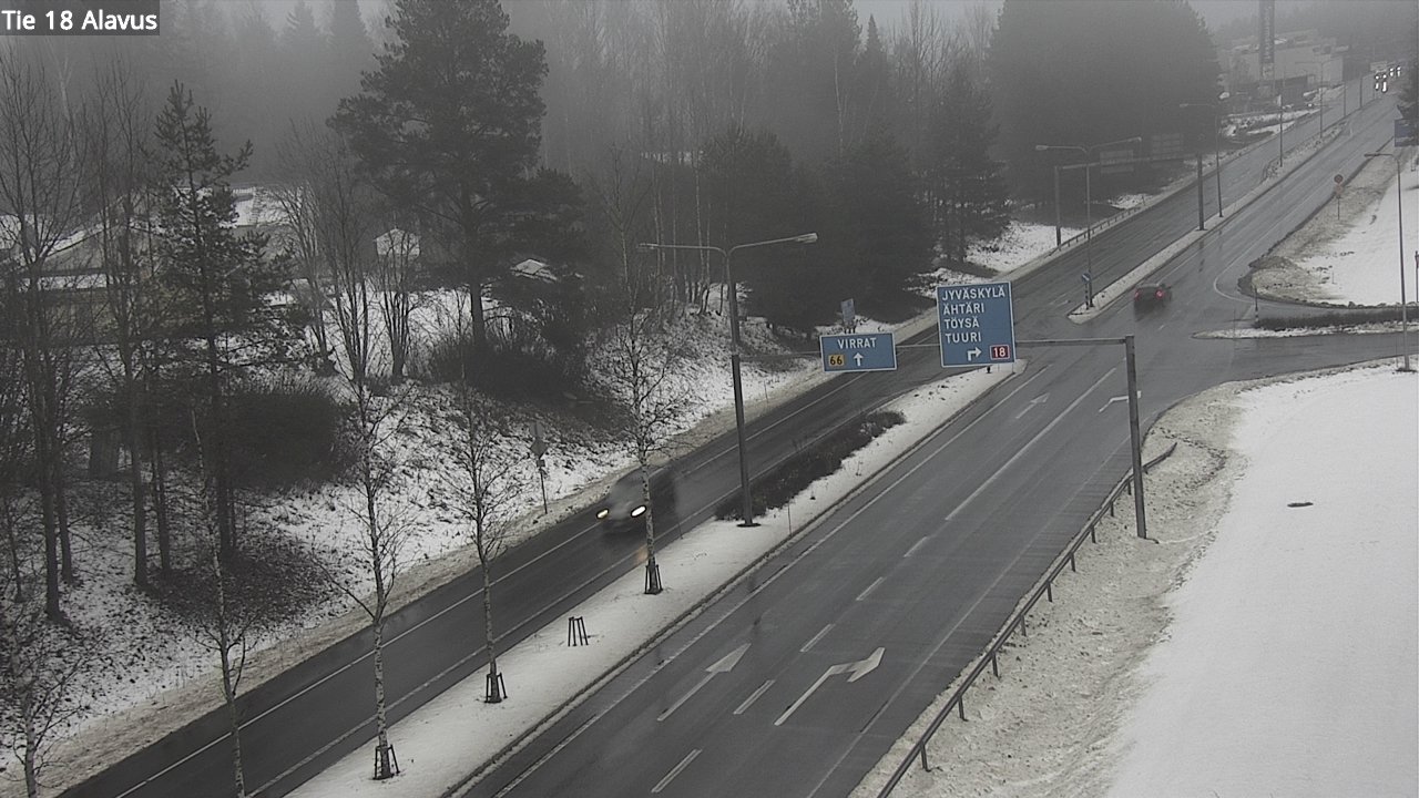 Weather Camera Image Road 18 Alavus, Alavus, Etelä-Pohjanmaa