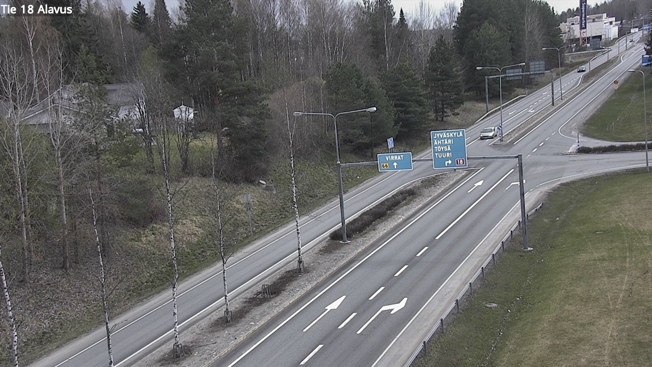 Weather Camera Image Road 18 Alavus, Alavus, Etelä-Pohjanmaa