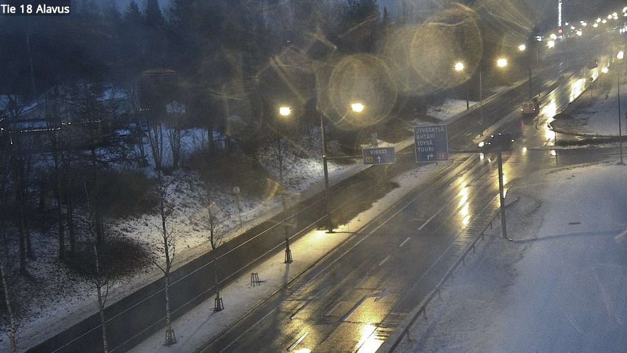 Weather Camera Image Road 18 Alavus, Alavus, Etelä-Pohjanmaa