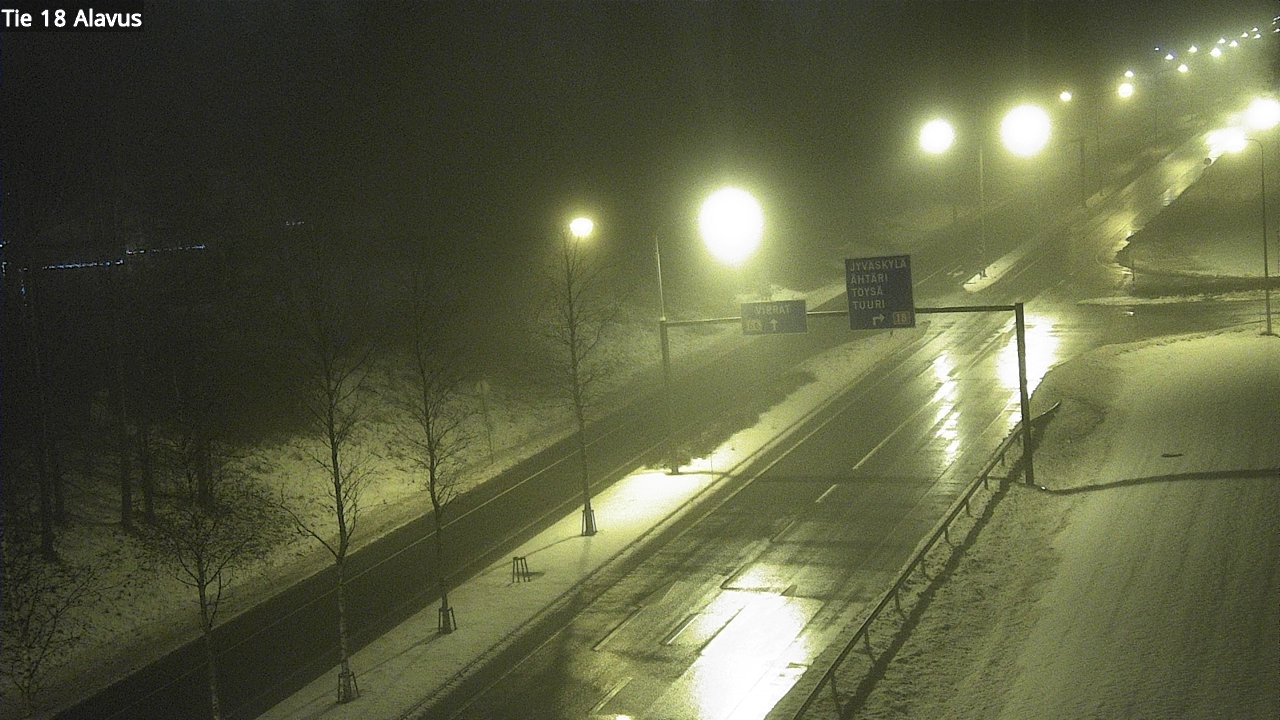 Weather Camera Image Road 18 Alavus, Alavus, Etelä-Pohjanmaa