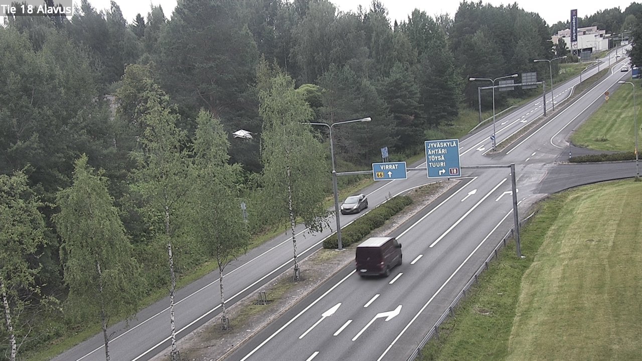Weather Camera Image Road 18 Alavus, Alavus, Etelä-Pohjanmaa