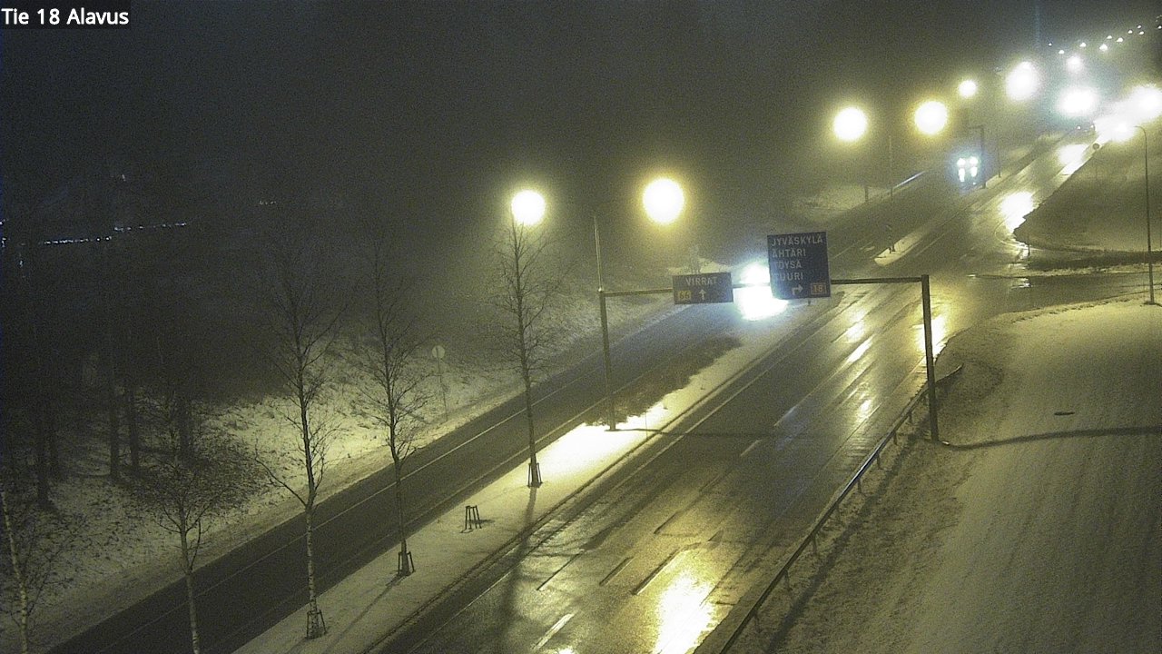 Weather Camera Image Road 18 Alavus, Alavus, Etelä-Pohjanmaa