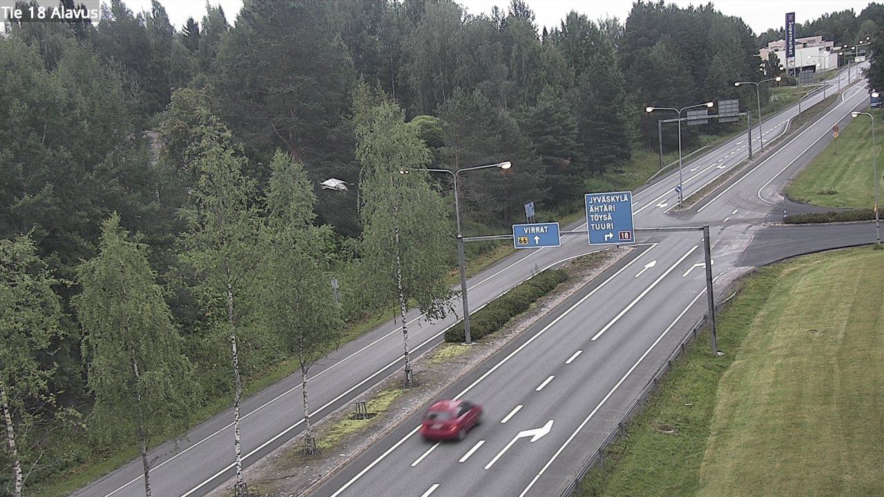 Weather Camera Image Road 18 Alavus, Alavus, Etelä-Pohjanmaa