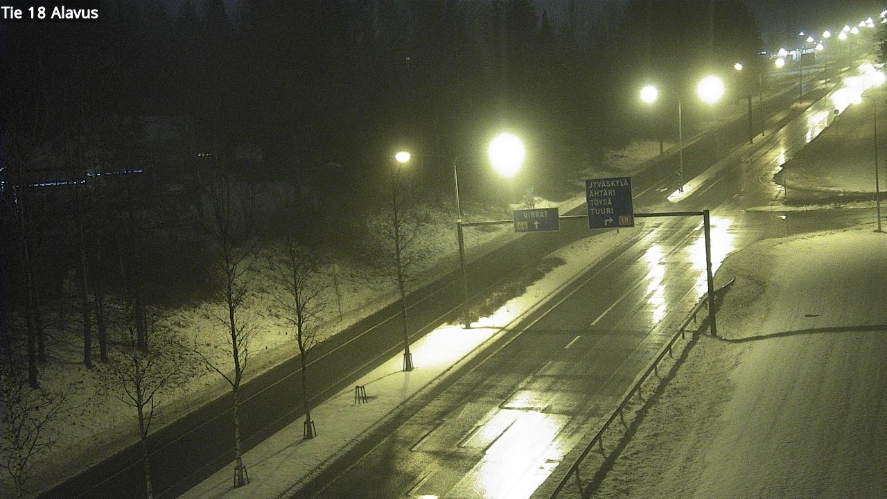 Weather Camera Image Road 18 Alavus, Alavus, Etelä-Pohjanmaa
