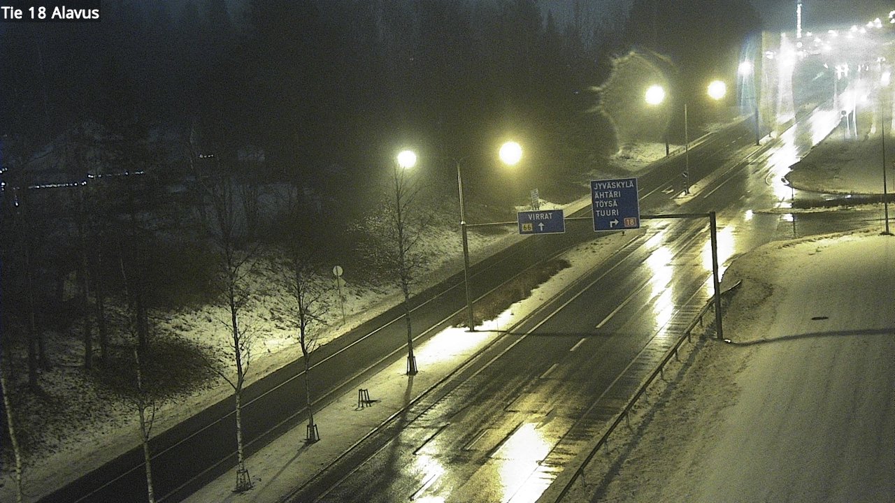 Weather Camera Image Road 18 Alavus, Alavus, Etelä-Pohjanmaa