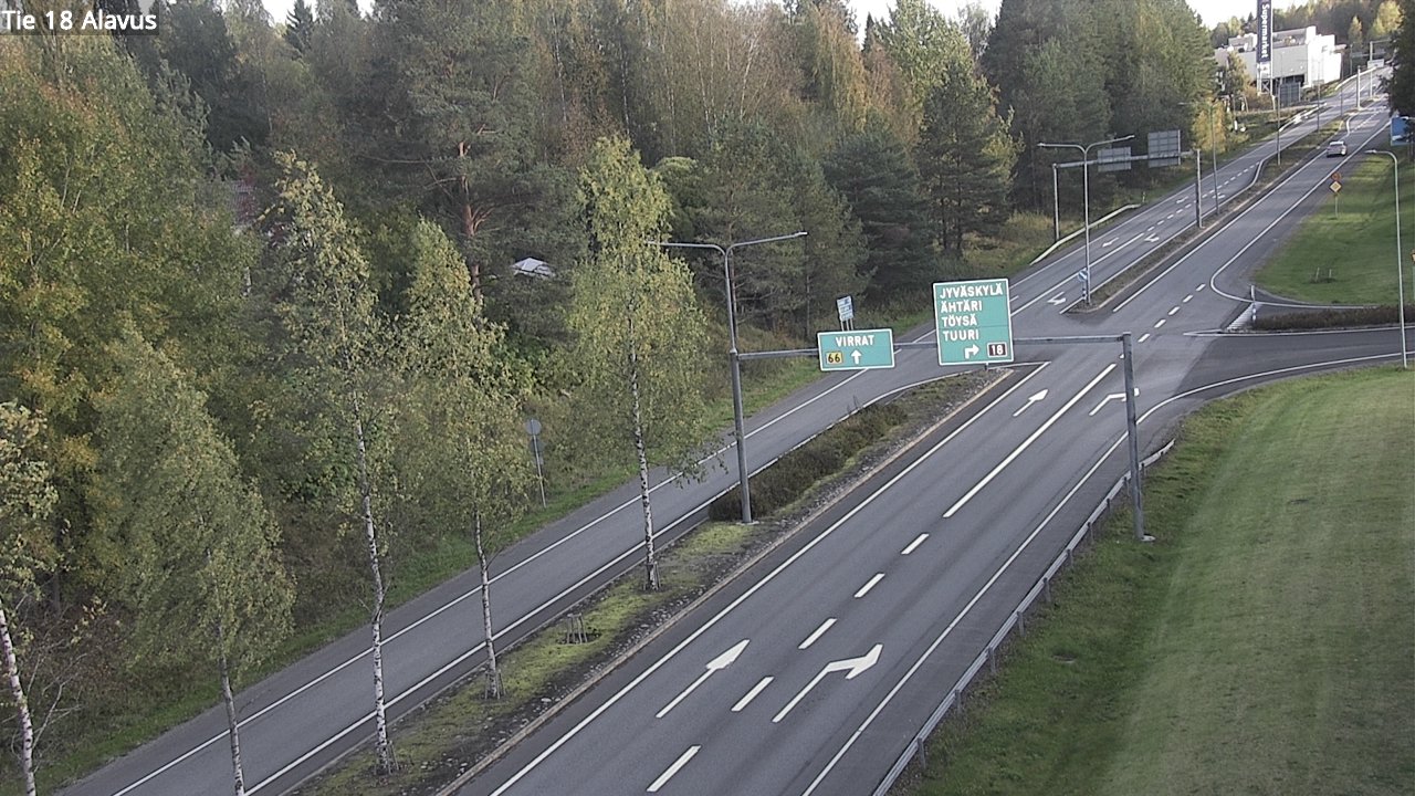 Kelikamerat Kuva Tie 18 Alavus, Alavus, Etelä-Pohjanmaa