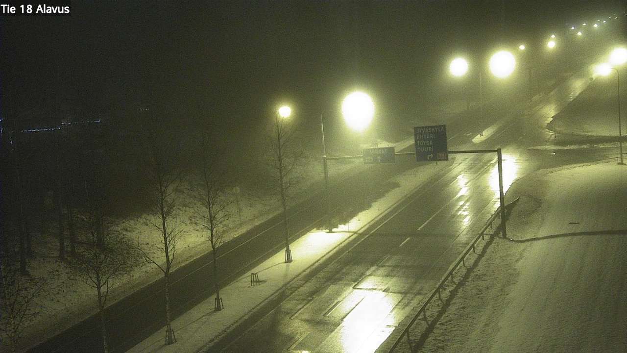 Weather Camera Image Road 18 Alavus, Alavus, Etelä-Pohjanmaa