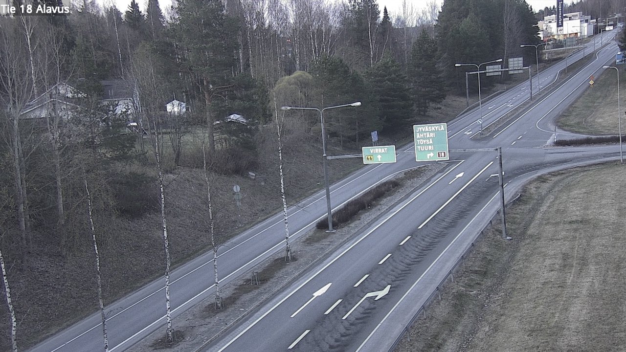 Weather Camera Image Road 18 Alavus, Alavus, Etelä-Pohjanmaa