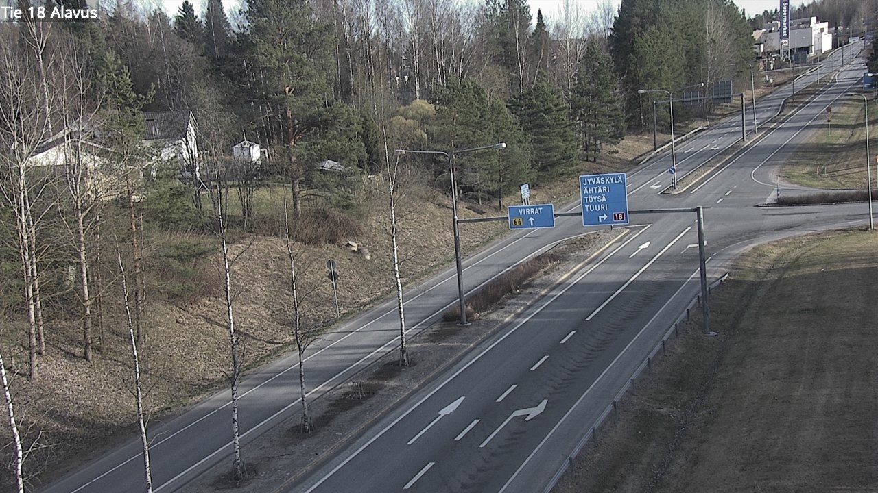 Kelikamerat Kuva Tie 18 Alavus, Alavus, Etelä-Pohjanmaa