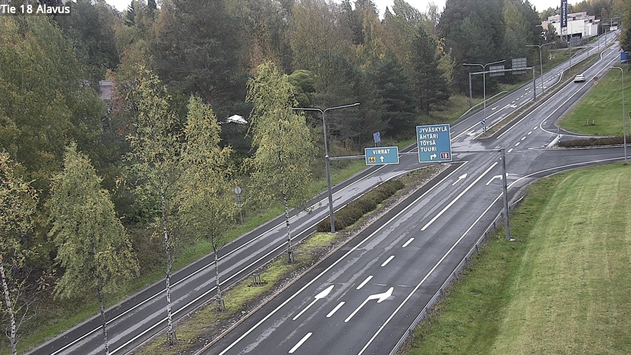 Weather Camera Image Road 18 Alavus, Alavus, Etelä-Pohjanmaa