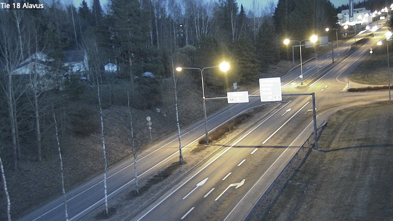 Kelikamerat Kuva Tie 18 Alavus, Alavus, Etelä-Pohjanmaa
