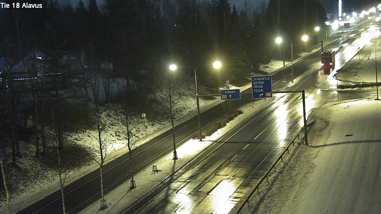 Weather Camera Image Road 18 Alavus, Alavus, Etelä-Pohjanmaa