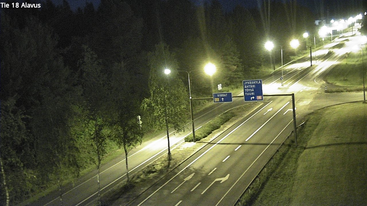Kelikamerat Kuva Tie 18 Alavus, Alavus, Etelä-Pohjanmaa