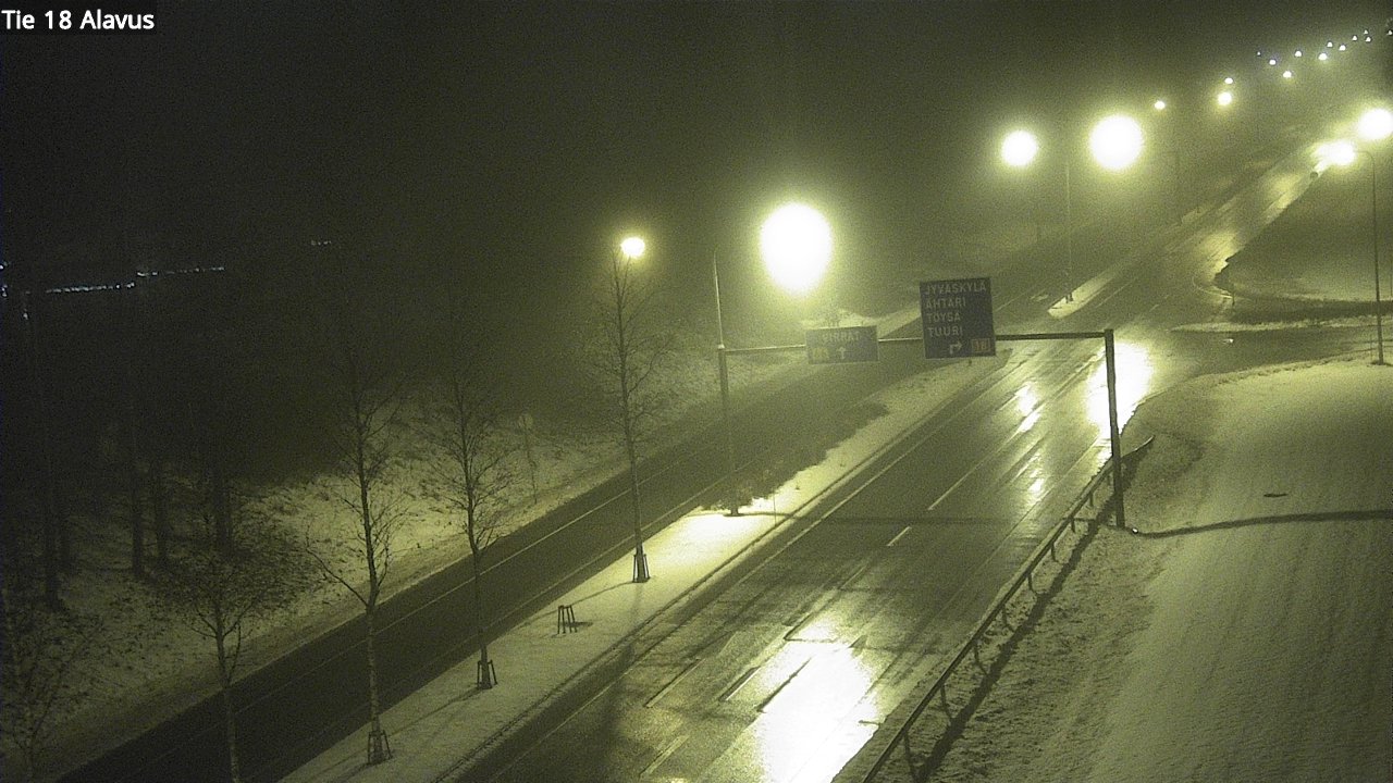Weather Camera Image Road 18 Alavus, Alavus, Etelä-Pohjanmaa