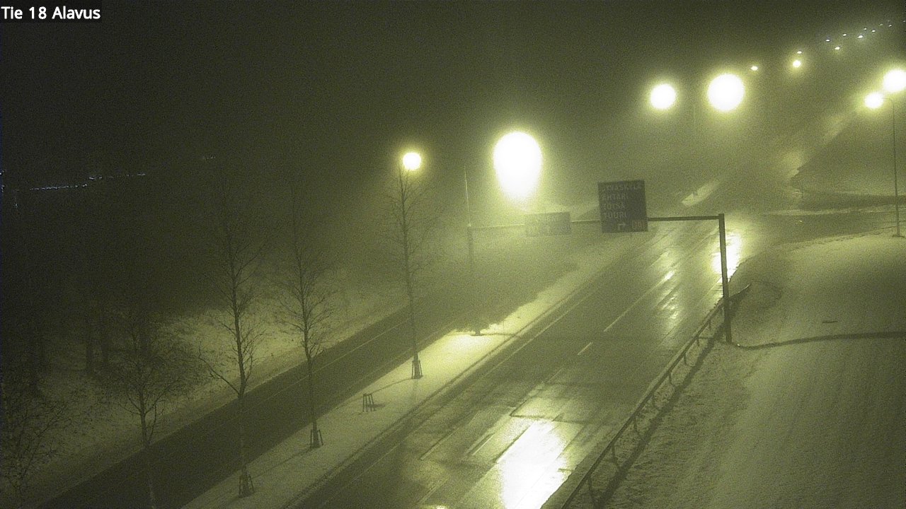 Weather Camera Image Road 18 Alavus, Alavus, Etelä-Pohjanmaa