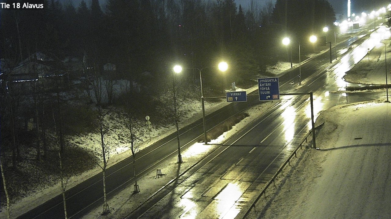 Weather Camera Image Road 18 Alavus, Alavus, Etelä-Pohjanmaa